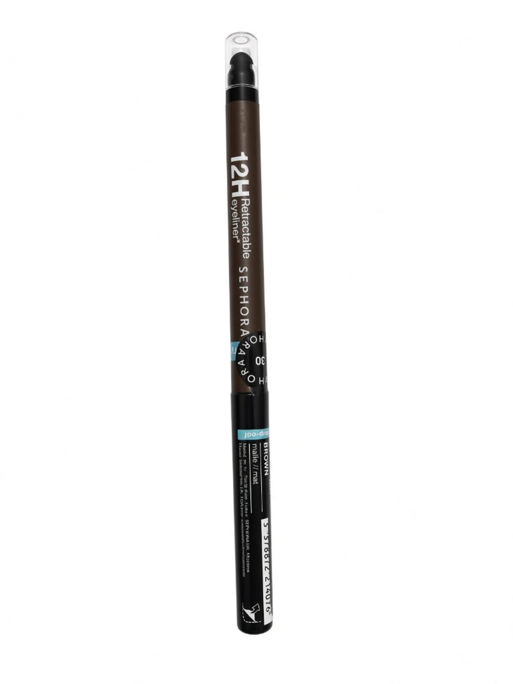 Sephora 12HR Retractable Eyeliner 30 Matte Chocolate Brown New 0.3oz